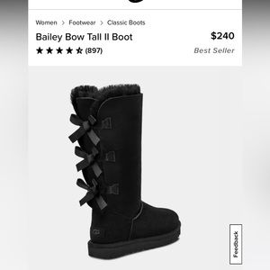 Women ugg boots size 6 brand new still in box